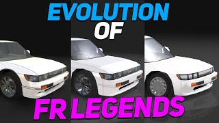 Evolution of FR Legends [upl. by Acireit]