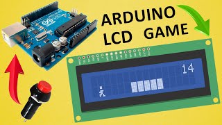 Arduino Game Project  How to make Arduino LCD Game Endless Runner [upl. by Dream]