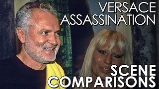 Gianni Versace Assassination  scene comparisons [upl. by Munn]