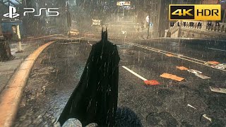 Batman Arkham Knight PS5 4K HDR Gameplay [upl. by Ron]