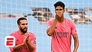 Raphael Varane CRUMBLED in his NIGHTMARE game for Real Madrid vs Manchester City  ESPN FC [upl. by Elyod]