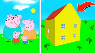 ROBLOX PIGGY PEPPA PIG HOUSE MAP Piggy Build Mode [upl. by Docilla]