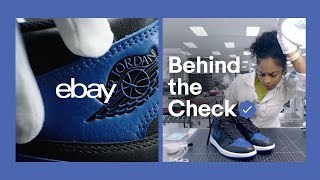 Behind the check Sneaker Authenticity Guarantee [upl. by Bubb]