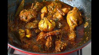 BIHARI CHICKEN RECIPE BY BLUEBELL RECIPES [upl. by Hofstetter]