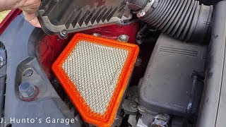 Easiest Air Filter Change Chevy Equinox [upl. by Horwath]