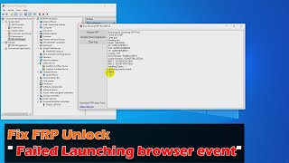 How to Fix FRP Unlock quot Failed Launching browser eventquot Samsung FRP Tool V2 [upl. by Lorna49]