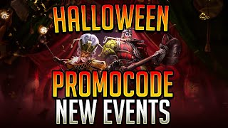 NEW HALLOWEEN PROMO CODE amp EVENTS  Raid Shadow Legends [upl. by Huff]