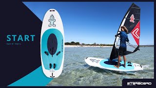 START  The Most Stable Beginner Windsurfing Board [upl. by Christmann]