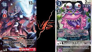 Digimon TCG DCGO Imperialdramon Virus VS Numemon [upl. by Nilrak]