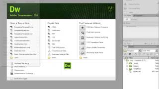 How to Create HTML5 Templates in Dreamweaver [upl. by Lissie]