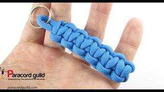 How to make a simple paracord keychain [upl. by Eram144]