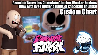 Grandma Brownies Chocolate Chunker Wunker Bunkers Friday Night Funkin Custom Chart [upl. by Ackler926]