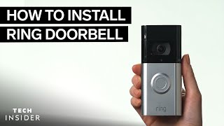 How To Install Ring Doorbell [upl. by Shore]