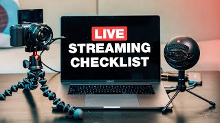 The Ultimate Live Streaming Equipment Checklist [upl. by Lewie]