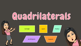 QUADRILATERALS  GRADE 4 [upl. by Fabien]