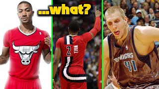 The 10 Ugliest Jerseys in NBA History [upl. by Andrel698]