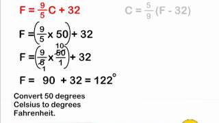 Fahrenheit And Celsius Conversion [upl. by Acirretal]