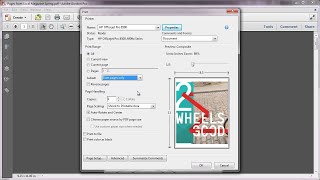 Printing in Acrobat X Printing Doublesided Duplex  Adobe Acrobat [upl. by Alesandrini]