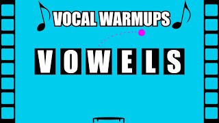 Vocal Warmups  VOWELS [upl. by Naujik]