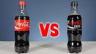 Experiment Coca Cola vs Coca Cola Zero [upl. by Molly846]