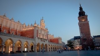 Rynek Główny Krakows Main Square Poland [upl. by Clarence]