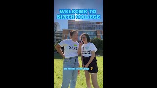 Welcome to Sixth College [upl. by Kriss]