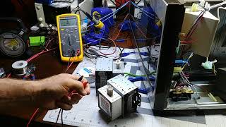 Troubleshooting and repairing an LG microwave oven [upl. by Barbara]