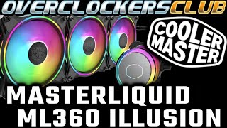 Overclockersclub checks out the ML360 Illusion from Cooler Master [upl. by Valerle]