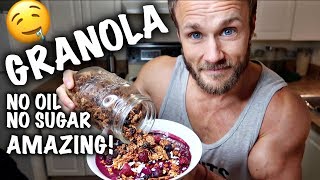 SUPER EASY OVEN GRANOLA [upl. by Brenda]