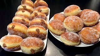 Recette de DÉLICIEUX BEIGNETS au NUTELLA 🍩 [upl. by Anait]