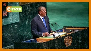 FULL SPEECH President Uhuru Kenyattas address to the UN General Assembly 2019 [upl. by Oremar488]