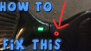 RED FLASHING LIGHT HOW TO FIX YOUR HOVERBOARD [upl. by Irtak]