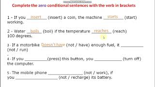 Conditional Type 0 1 2 [upl. by Jemmy]