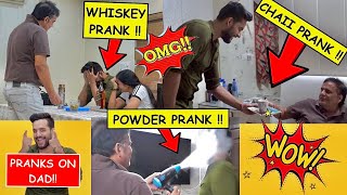 Funniest PRANKS on my DAD for 24 hours  FUKRA INSAAN [upl. by Buzzell]