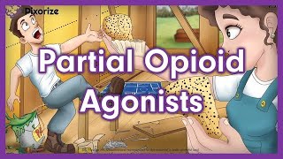 Partial Opioid Agonists Mnemonic for USMLE [upl. by Ahsiyt651]