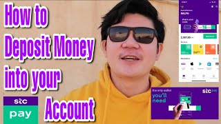 How to Reload your Stc Pay Account using Credit card and Debit card or Bank Deposit Step by step [upl. by Netsrijk934]