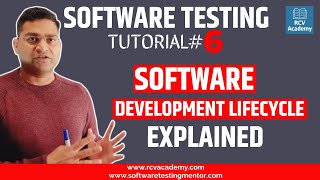 Software Testing Tutorial 6  Software Development Life Cycle SDLC [upl. by Araj367]