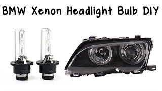 How To Change BMW Xenon Headlight Bulb [upl. by Cirillo]