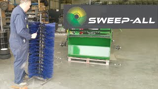 Brush Replacement  SweepAll Commercial Turf Sweeper [upl. by Loftis990]