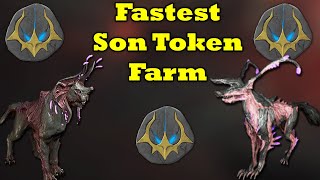 Warframe  Fastest Son Token Farming  Heart of Deimos Conservation Guide [upl. by Dnalor]