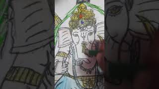 Vinayagar drawing like subscribers please🙏🙏🙏🙏🙏 [upl. by Ylrehc130]