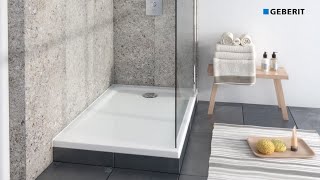 Geberit Shower Tray  Installation [upl. by Loar590]