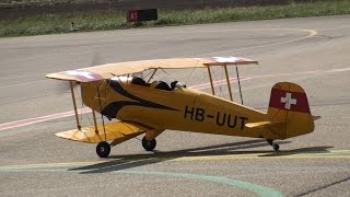 Bücker Bü 131 Jungmann M128 [upl. by Hulbig295]