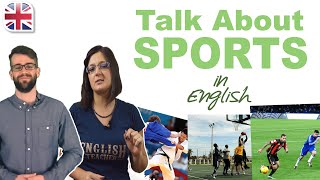 Talk About Sports in English  Improve Spoken English Conversation [upl. by Ettelocin]