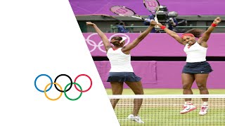 Venus amp Serena Williams Win Olympic Doubles Gold  London 2012 Olympics [upl. by Nagem]