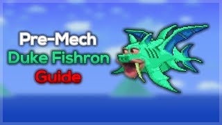 Mastermode PreMech Duke Fishron Guide Terraria 141 [upl. by Attaynik]