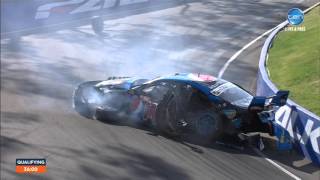 Bathurst Crash 2015  Chaz Mostert [upl. by Ralf]