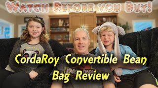 Cordaroys Beanbag Review  Featured on Shark Tank [upl. by Ayyn493]