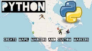 Python  Create Maps with Folium and Leaflet [upl. by Arney]