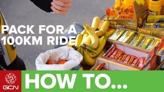 What To Take On A 100km Ride  Cycling Tips [upl. by Hepzi]